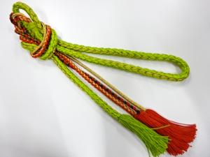 正絹　手組帯締め